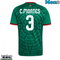 Mexico Cesar Montes #3 Replica Home Shirt World Cup 2026 Short Sleeve